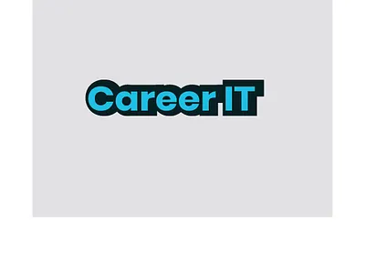 Career IT best computer traning center in narayanganj branding des design graphic design illustration logo typography ui vector