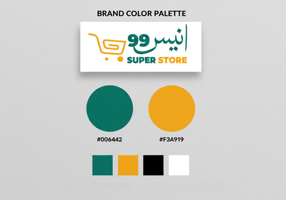 Logo Design for Super Store branding graphic design