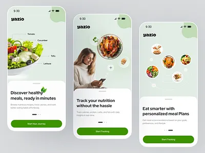 Calorie Tracking App | Smart Onboarding UI ai app ai design app design calorie tracking calories tracker diet planning app food app healthcare ios ios app mobile mobile app mobile app design modern ui nutrition onboarding product design saas ui ux wellness