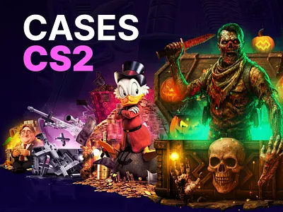 Cases CS2 boxes case casino crate cs2 csgo design