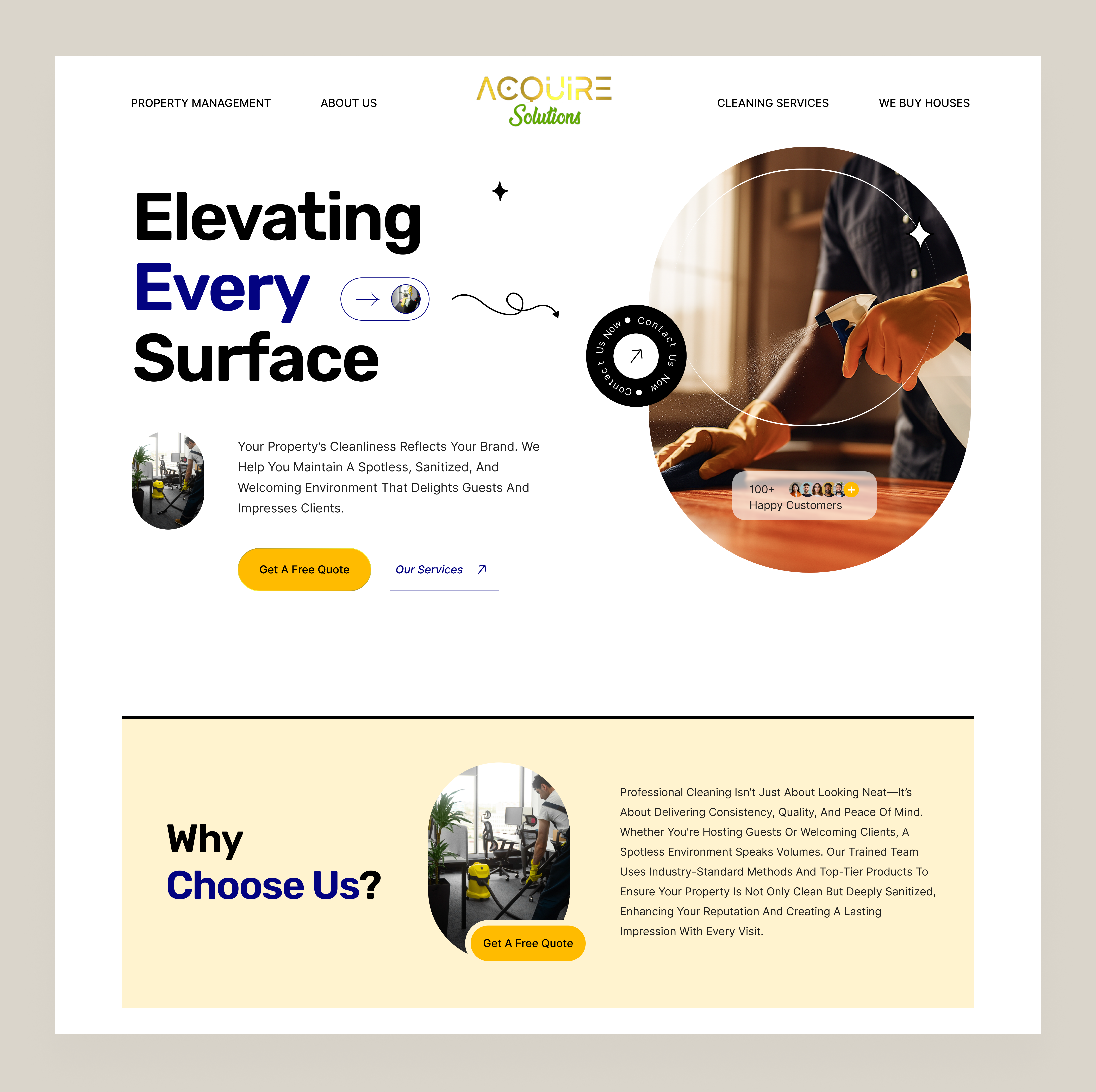 Professional Cleaning Services Website – UI/UX Design cleaning cleaning ui cleaning website designs design home clean deisgns home cleaning website designs home cleaning websites house modern websites for cleaning productdesign ui uiux designs ux webdesign