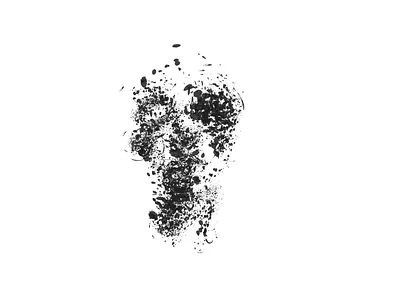"Ephemeral" | Abstract Stipple Portrait adobe illustrator art concept art design design inspiration graphic design illustration