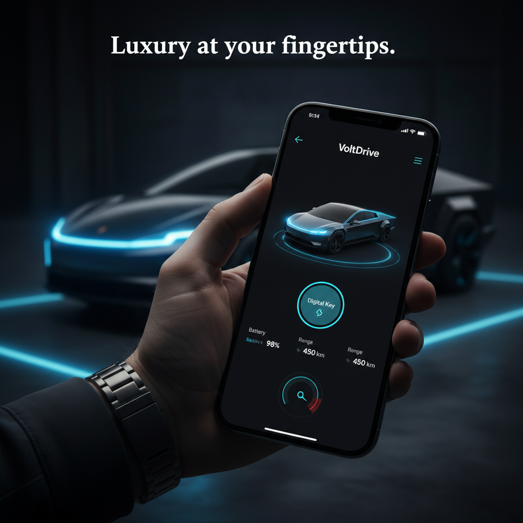 The VoltDrive Ecosystem – Visual Breakdown animation branding design figma graphic design illustration logo themeswolf ui website