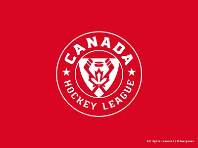 Canada ( Roundel Logo) badge logo brand branding canada hockey league logo canada hockey sports logo design esports graphic design hockey badge hockey logo hockey sports logo illustration logo mascot roundel hockey logo roundel logo sports sports branding