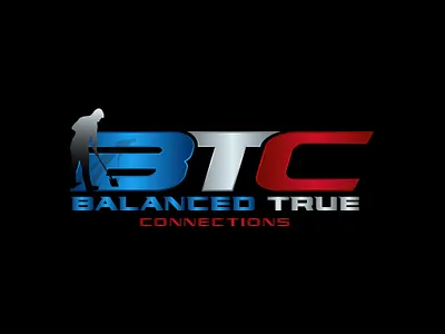 Balanced True Connections (BTC) – Modern Sports Logo Design athletic branding bold typography brand identity branding concept business logo creative logo dynamic logo golf logo lettermark logo logo design logo inspiration modern logo professional branding sports logo visual identity