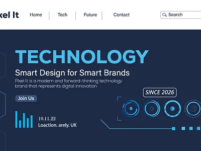 Logo Design. Pixel It – Smart Technology. Branding brand identity branding digital branding graphic design logo logo design minimalist logo modern logo startup branding tech brand technology