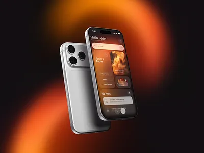 Personal Dashboard UI - Glassmorphism Concept app design branding design ui