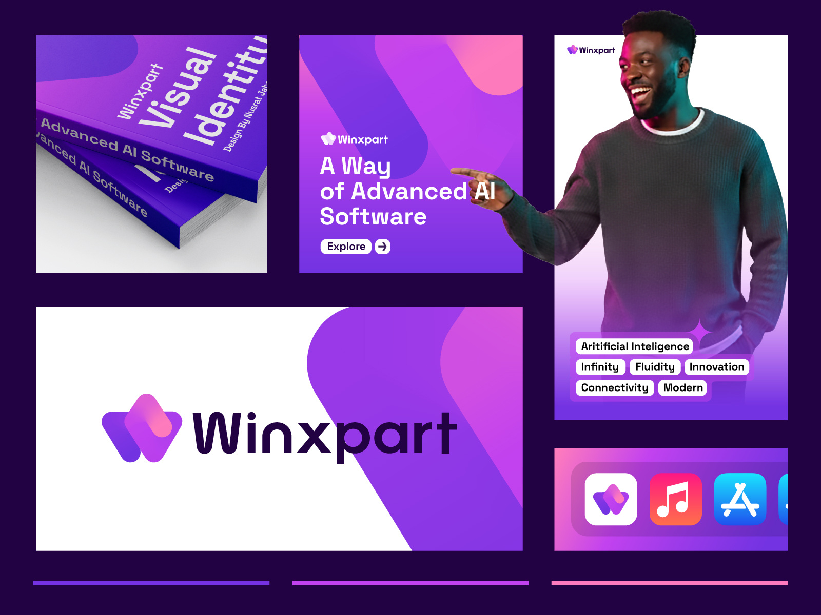 Example service media