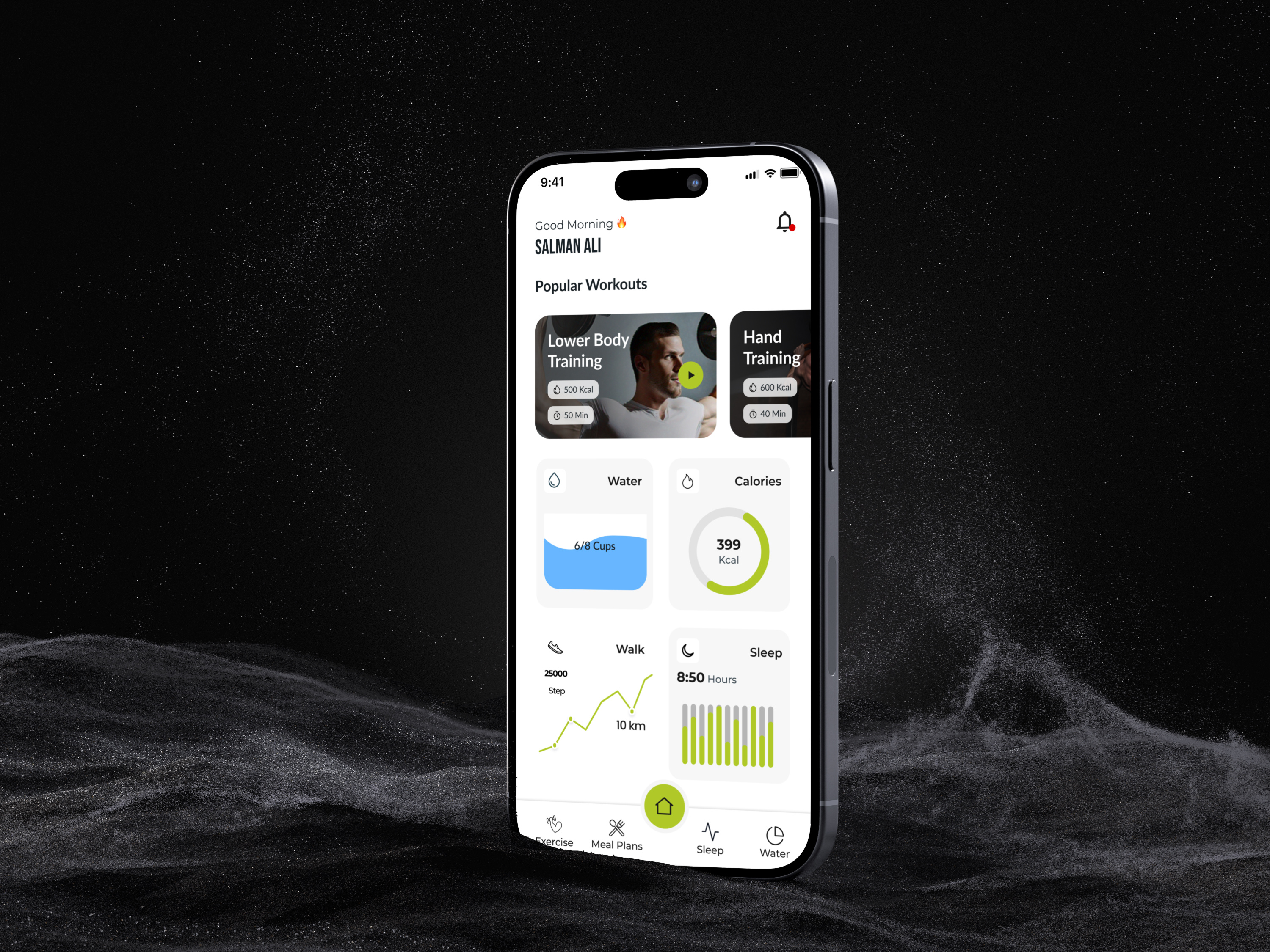 Example of Fitness App
