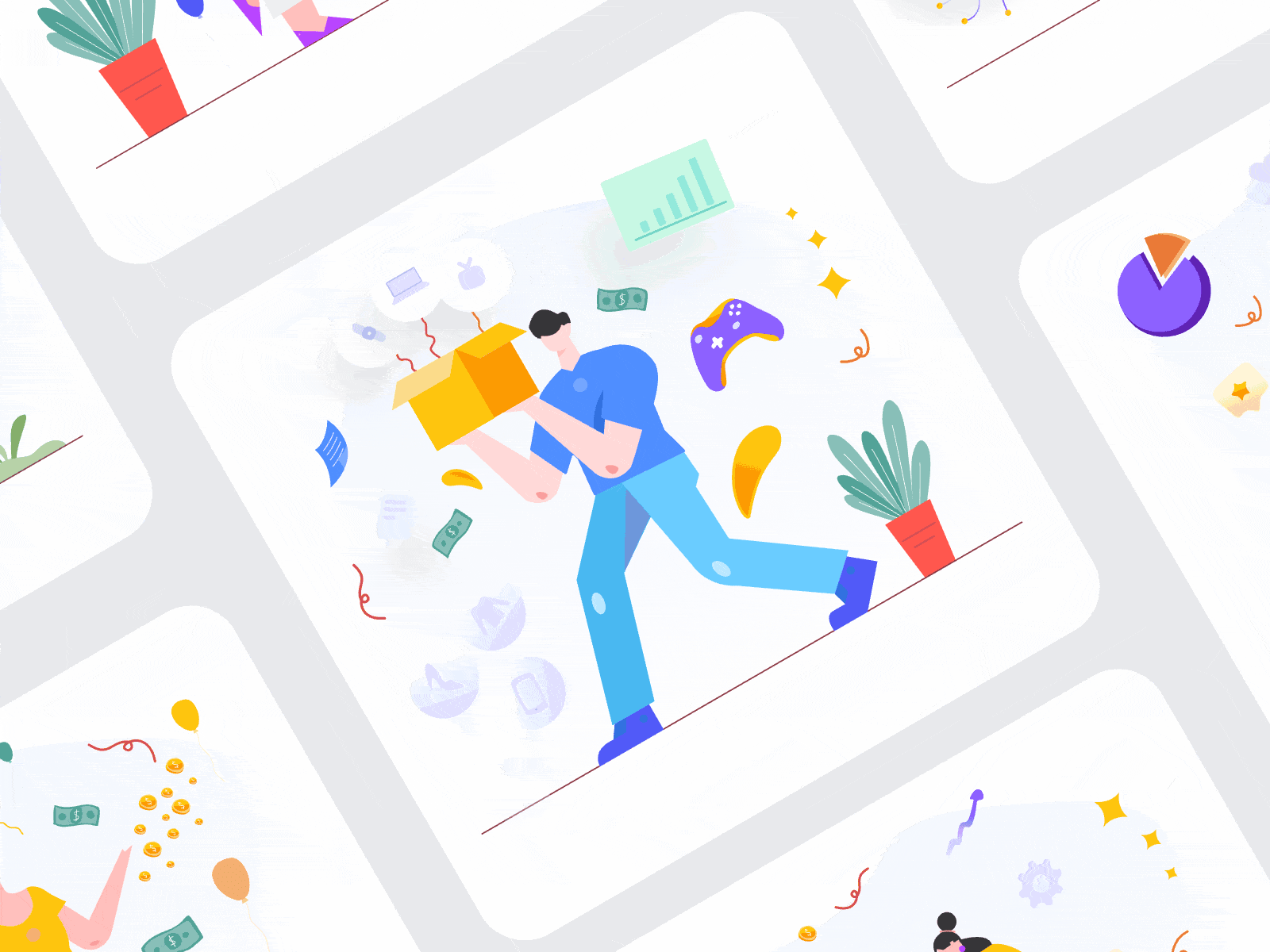 Business illustration Pack adobe illustrator affinity designer animated illustration business illustration creative illustration freelance designer hand made illustrations illustration illustrations pack premium illustration pack ui designer