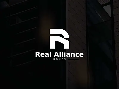 Real estate logo and brand guidelines - House logo concept apartment architecture building logo connect construction logo home home logo home services house house logo key letter a letter r manufacture monogram poperty real estate logo structure visual identity wood