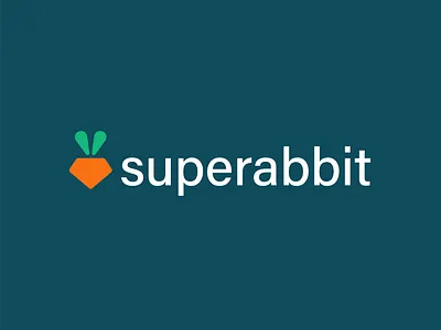superabbit banny carrot ears food food logo green health health logo healthy kids leaf logo parents rabbit rabbit logo super