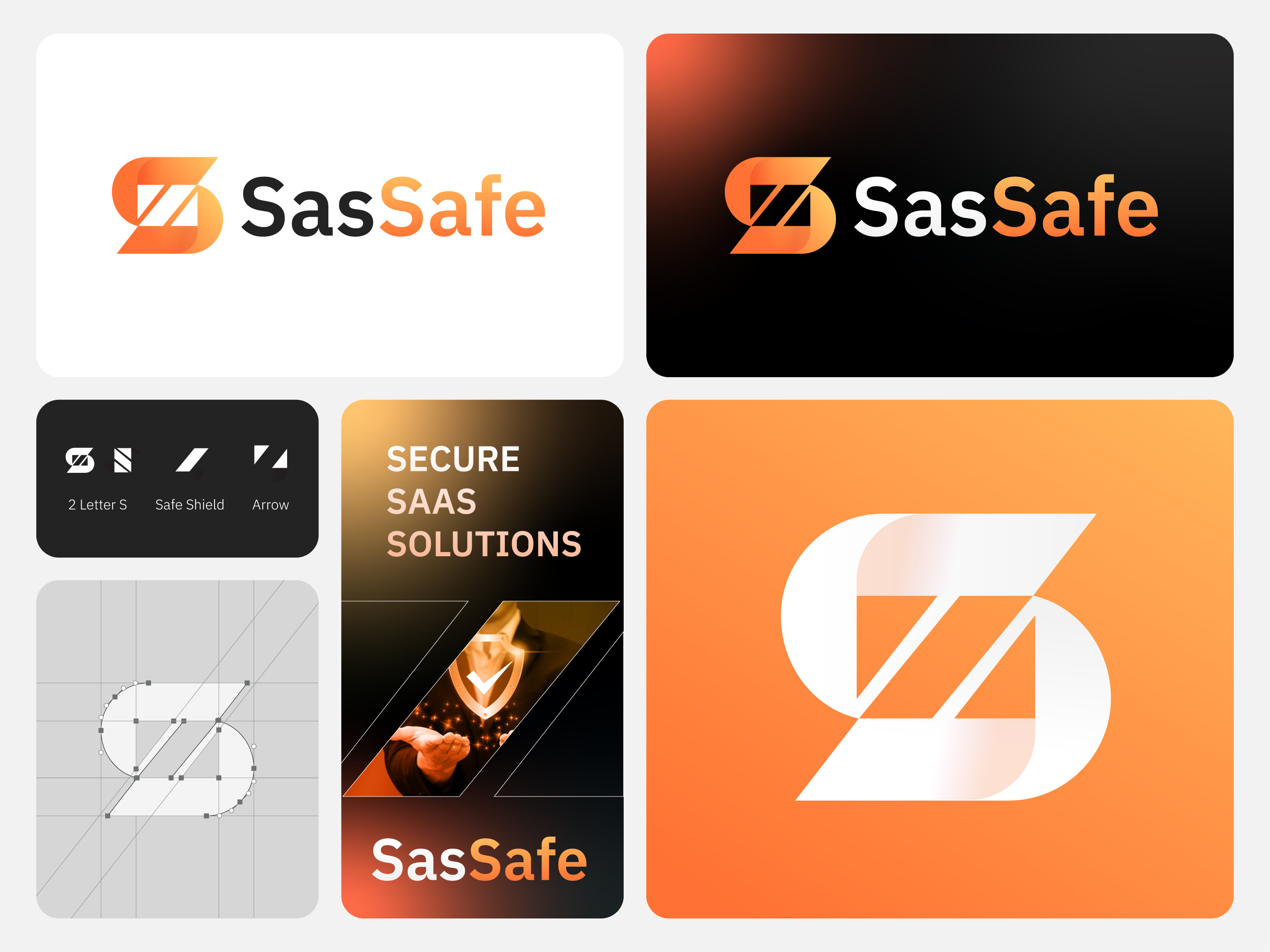 Example of Startup Logo Design Package 