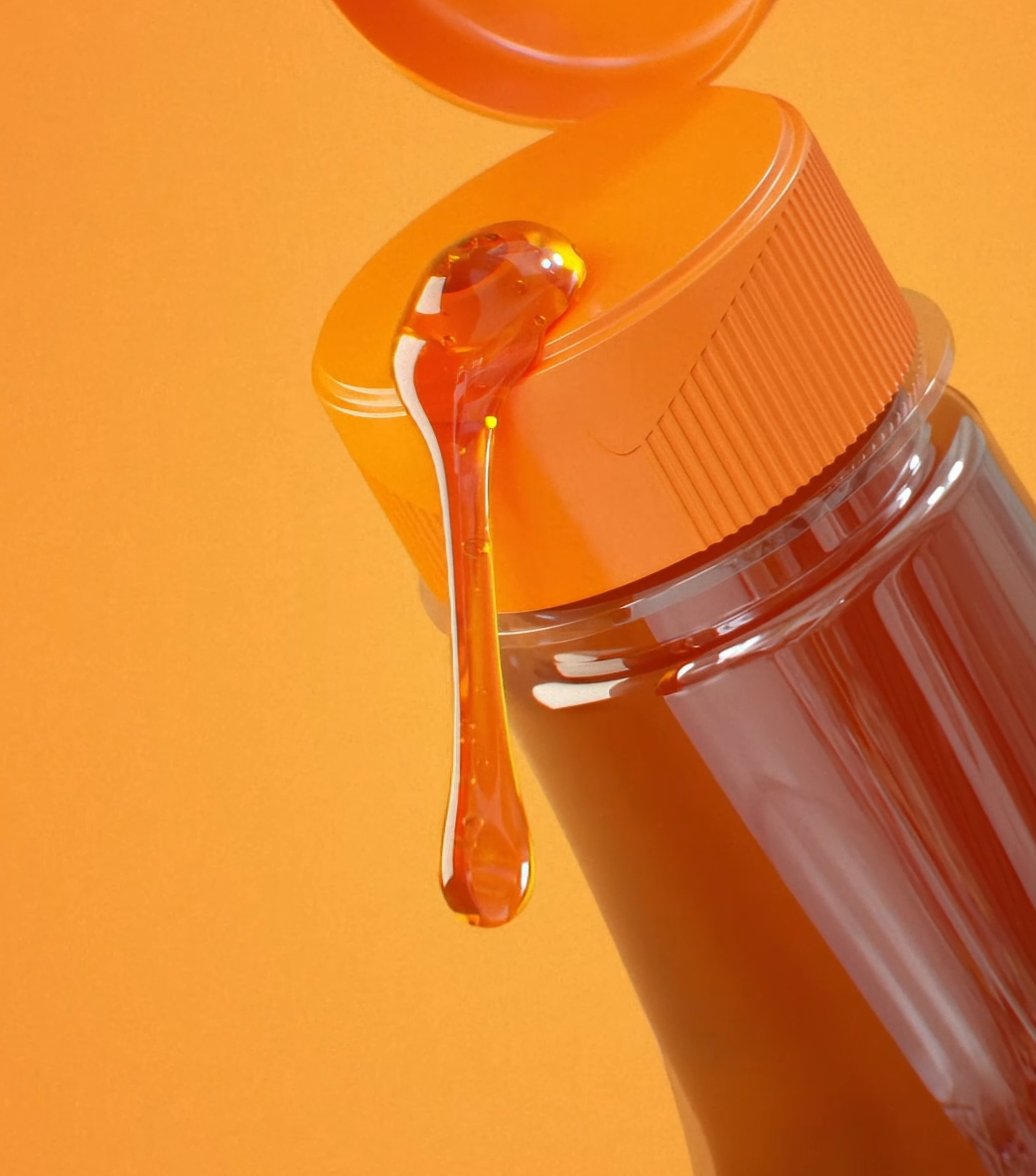 Honey Simulation 3d animation motion graphics