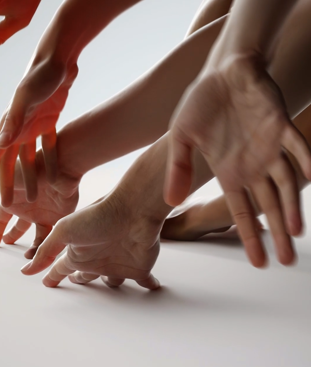 Hands FEM Simulation 3d animation motion graphics