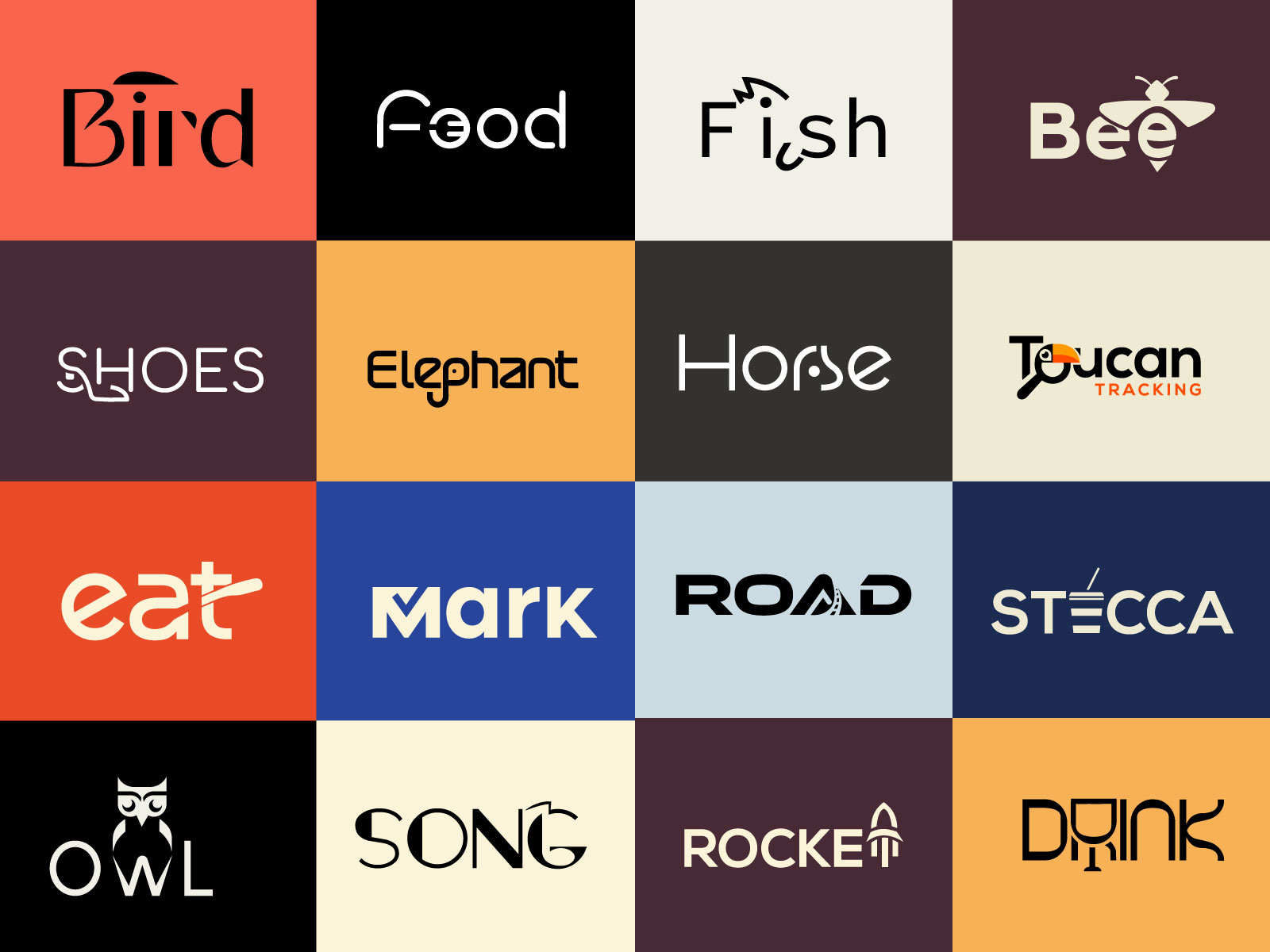 Example of Wordmark Logo & Brand Identity