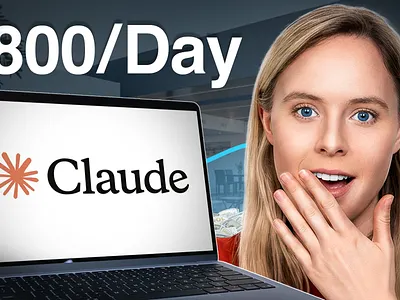 Recreated thumbnail ( $800 / Day ) bussiness thumbnail graphic design photoshop social media design thumbnail thumbnail design trading thumbnail youtube youtube thumbnail