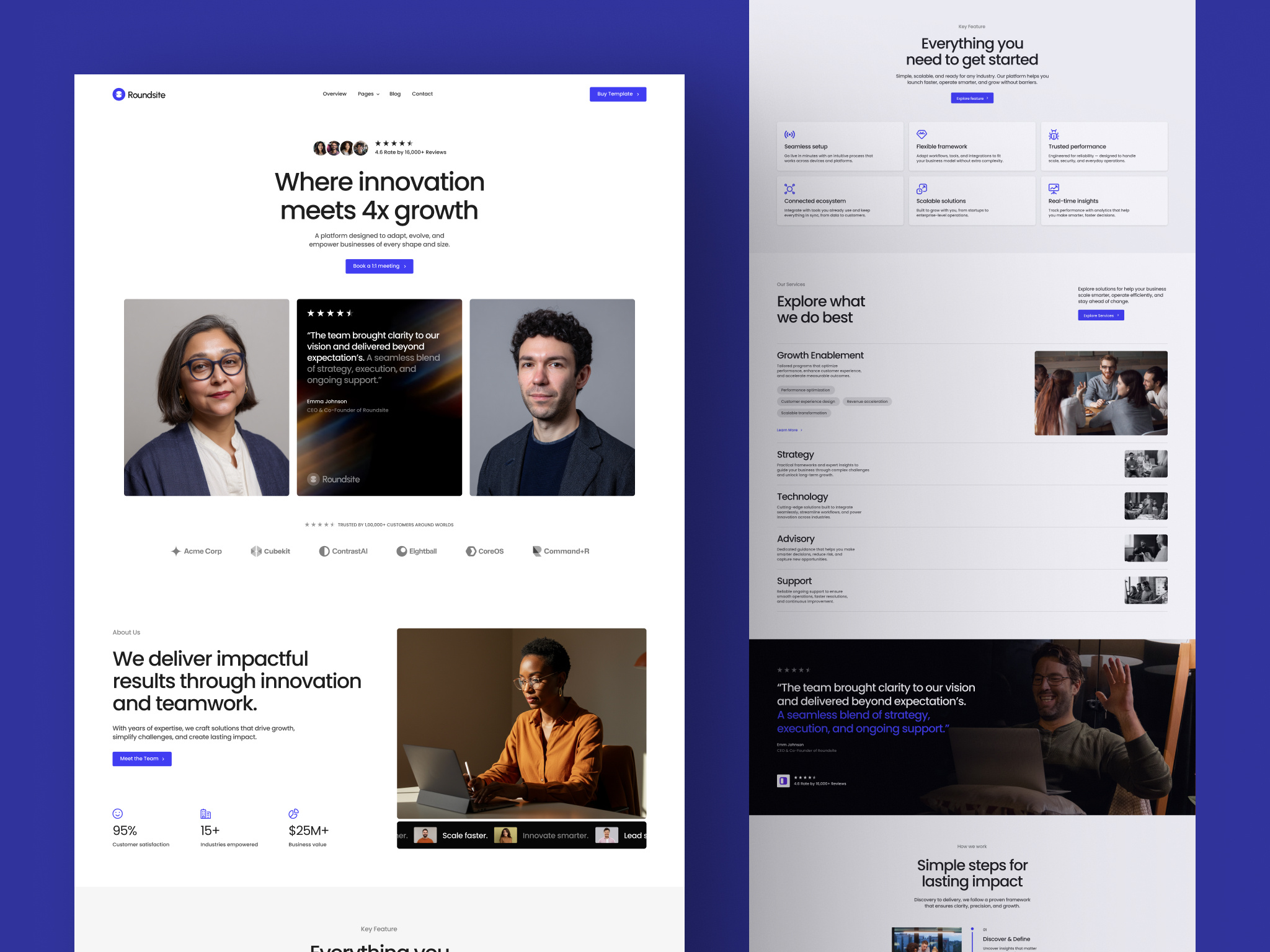 Example of Landing Page Designs