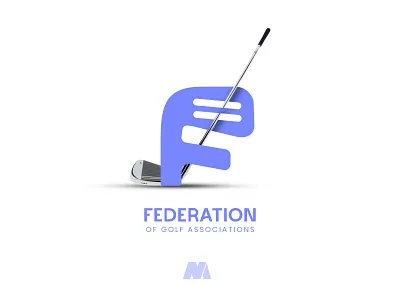 Federation Of Golf Associations–Modern Sports Organization Logo associationbranding bluelogo brandidentity cleanlogo corporatebranding federationlogo golf golf logo golfassociation golfbranding lettermark logodesign minimalistlogo modernlogo monogramlogo sportsbranding sportsfederation sportslogo vectorlogo visualidentity