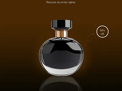 The Black – Luxury Perfume Social Media Ad Design
