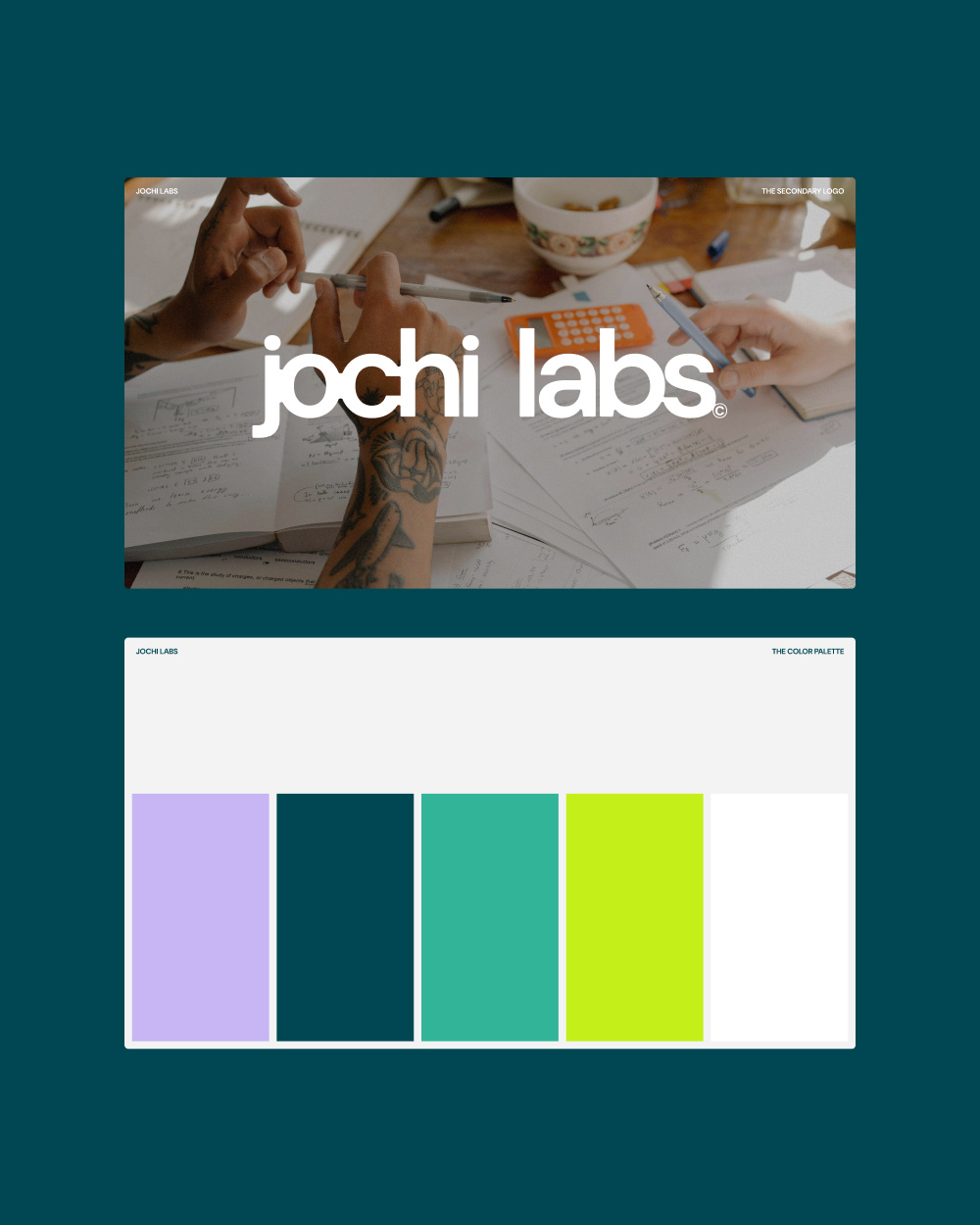Jochi Labs - Brand Identity brand brand identity branding design graphic design logo web design web development