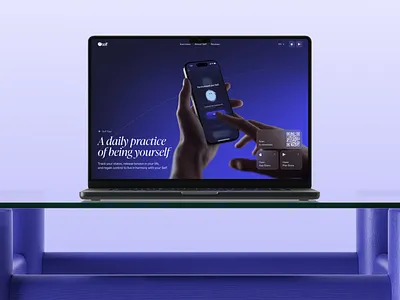 Web design for Mental Health Brand — Self animation branding graphic design healthcare logo mascot mental ui ux website wellness