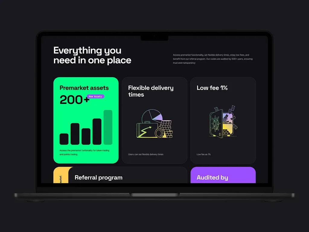 Example of Illustration Pack For Landing Page