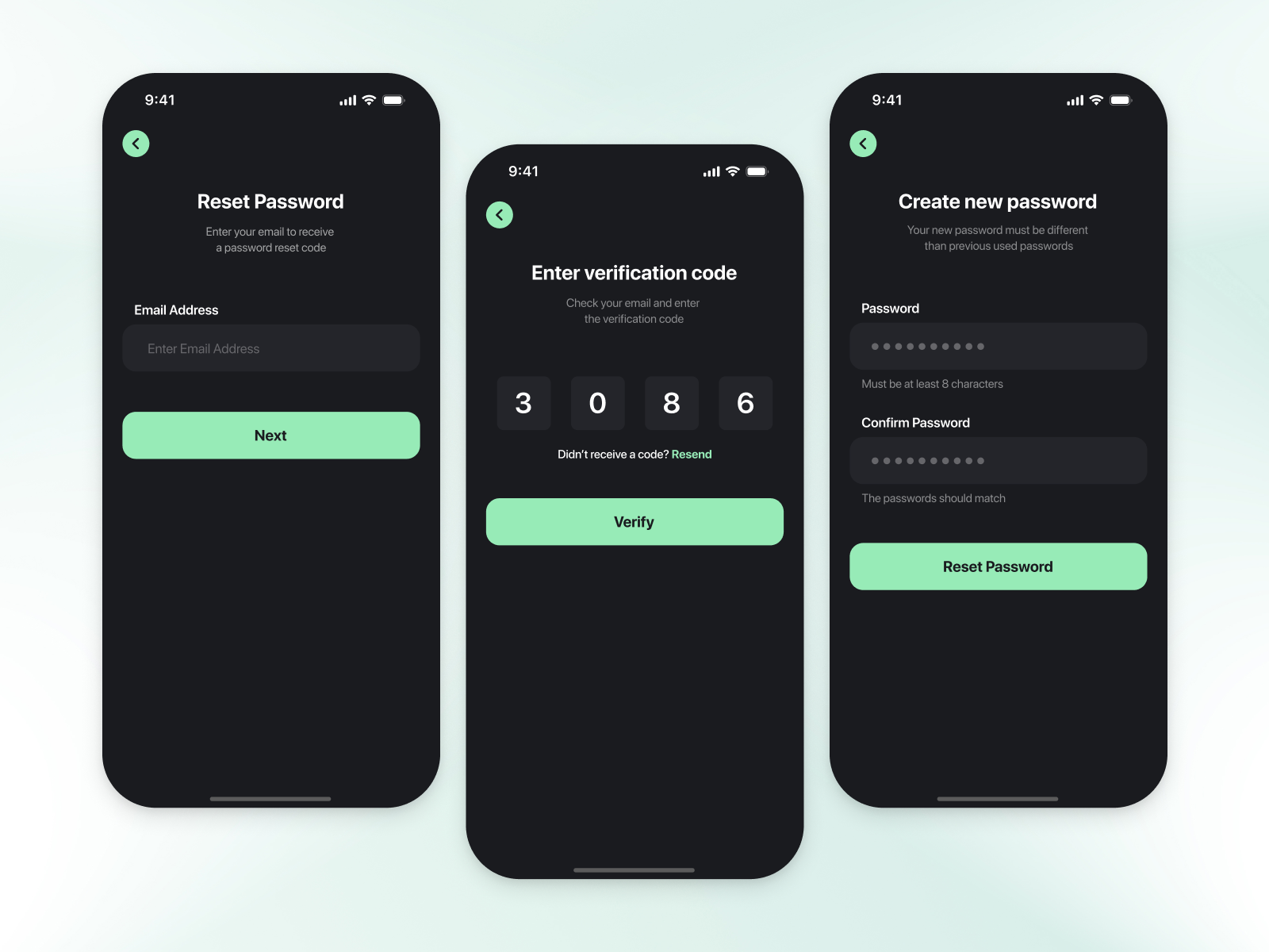 Example of Mobile App Design 
