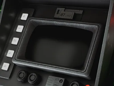 Control Consoles - 3D Renders after effect animation cinema 4d design display illustration motion graphics