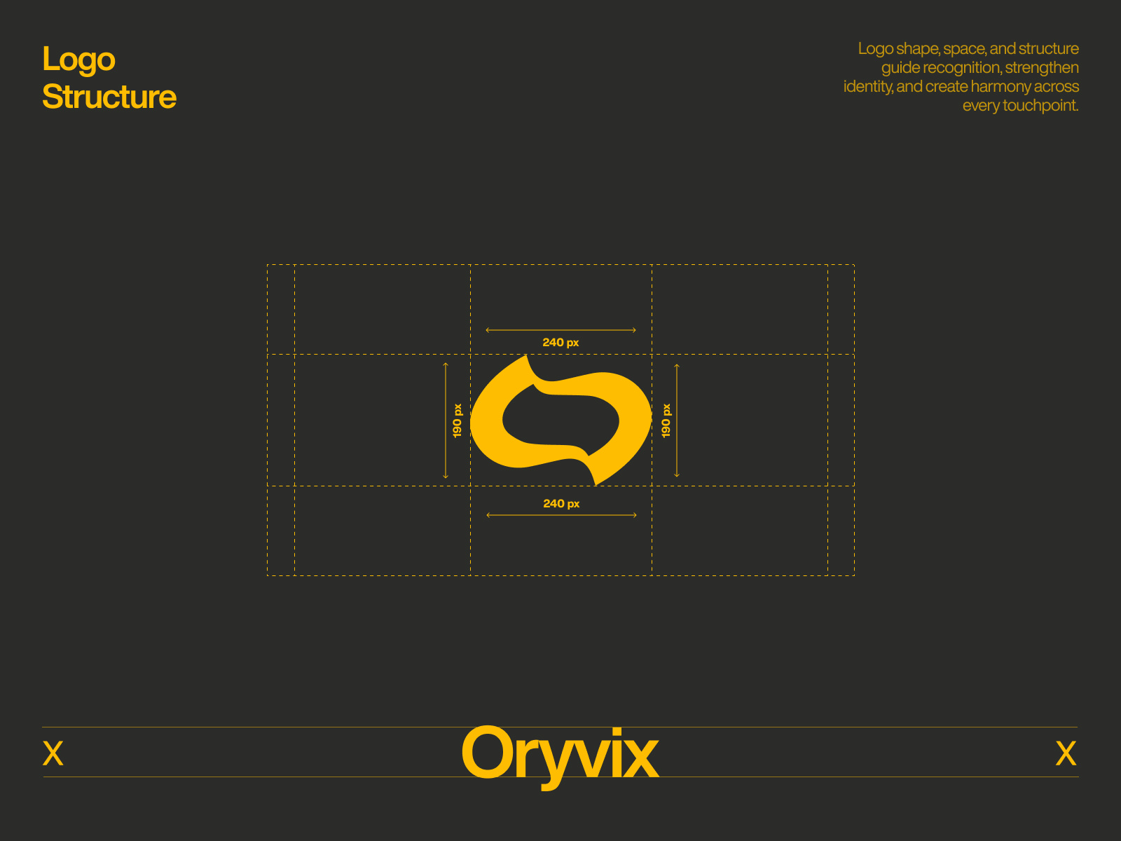 Oryvix Modern Logo Branding Design brand design brand identity design branding circle logo graphic design illustration logo logo brand logo branding oryvix tech branding techwitpro uiux web webflow website yellow
