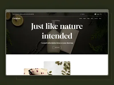 Origlam - Organic, Beauty & Cosmetics Website Wix Template beauty wix template cosmetic store website cosmetics website mobile friendly natural beauty products organic beauty organic skincare responsiv design seo friendly uiux web design web development wix template wix website