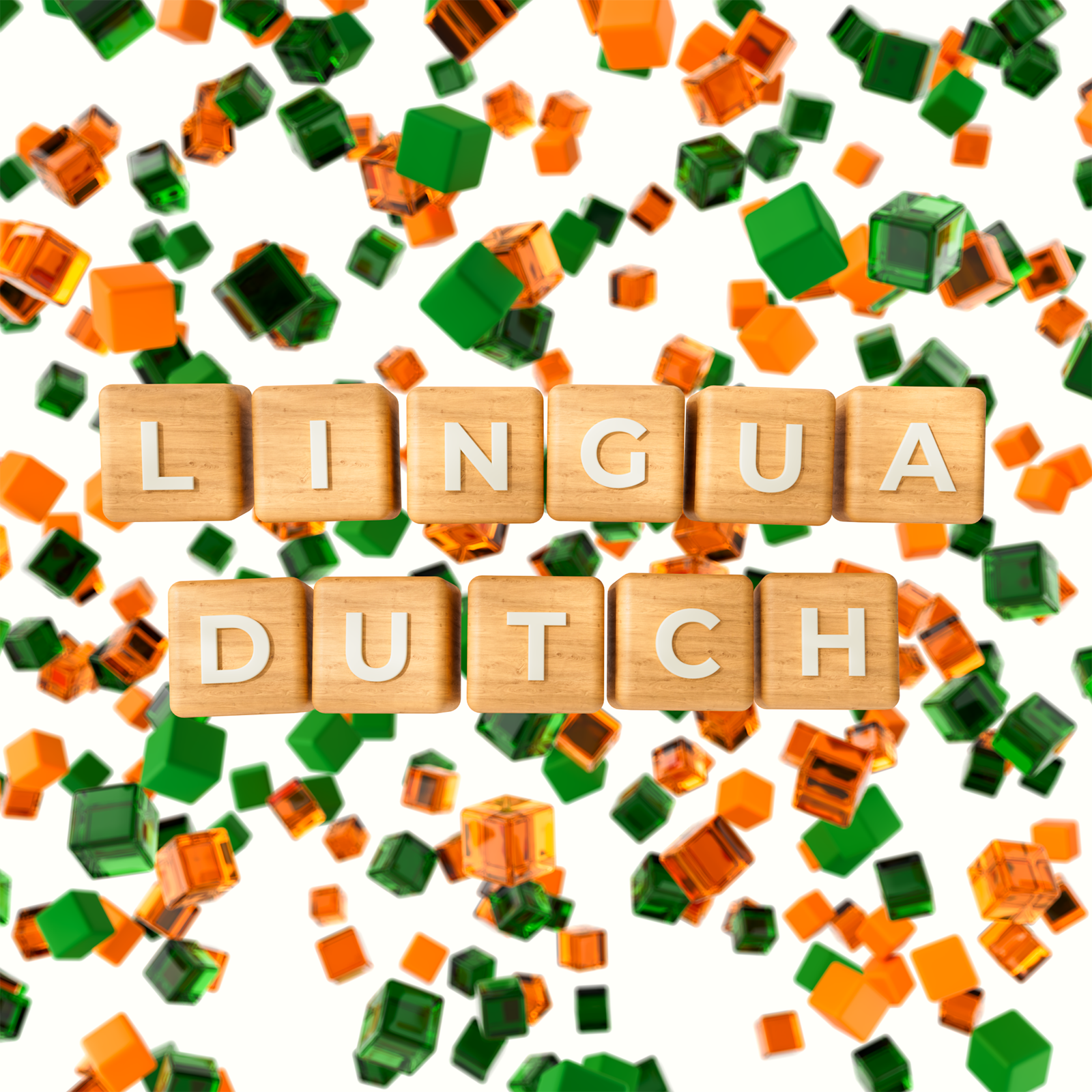 Lingua Dutch scene 3d 3dmodeling branding c4d cinema4d design illustration redshift ui