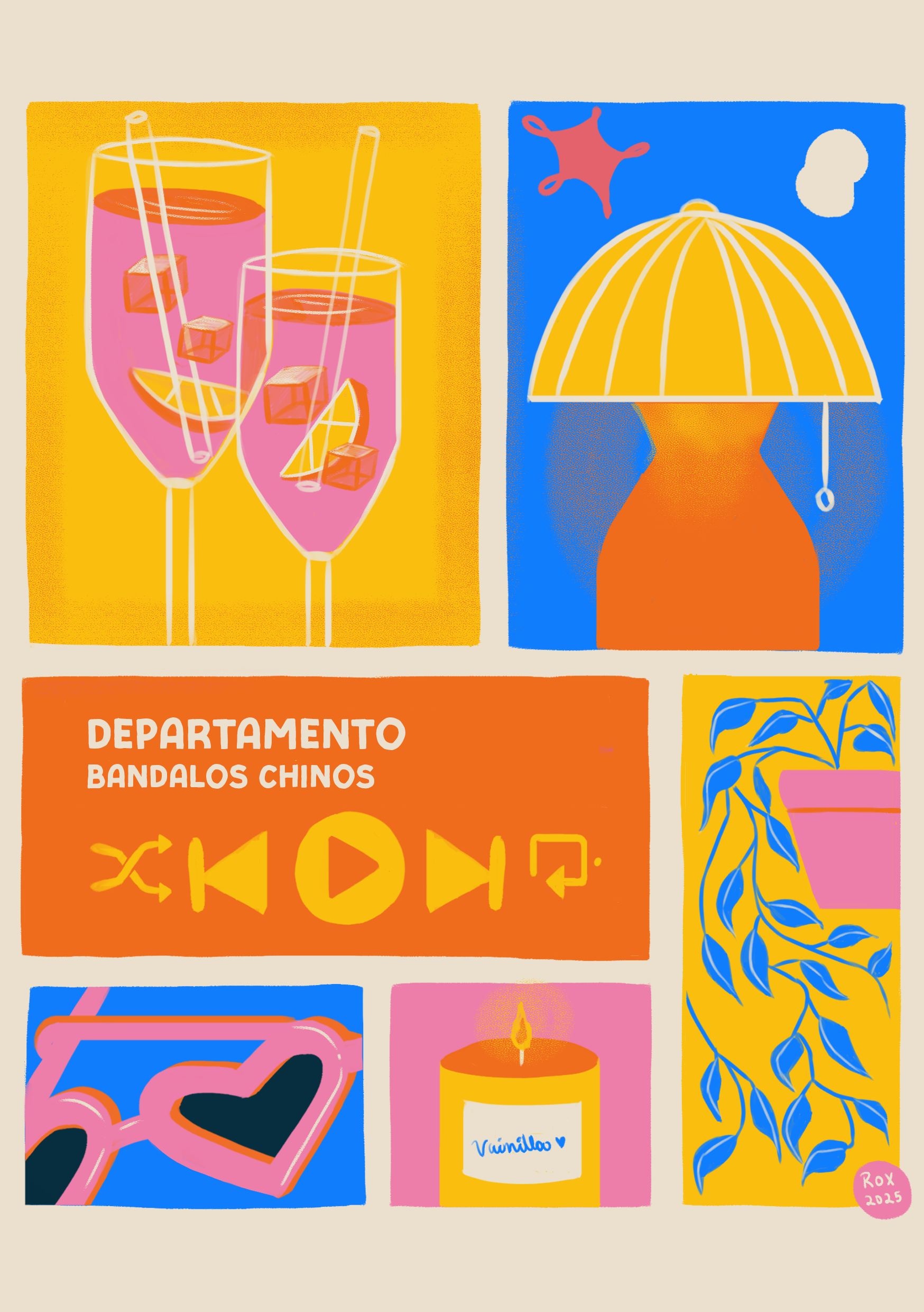 Friday night vibes drawing graphic design illustration