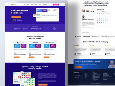 Local SEO Case Study Landing Page casestudy conversiondesign conversionfocus digitalmarketing landingpage localseo marketingwebsite productdesign saas seo uidesign uxdesign webdesign