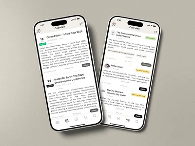 POLI SOCIAL | Social Networking Platform civic tech clean ui community platform ethical design event discovery filtering ui light theme minimal interface mobile app modern ui newsfeed design organization profile polisocial political app social good social impact ui design ux design