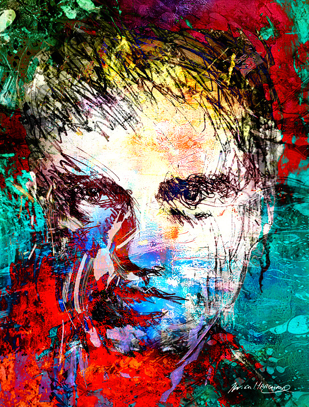 Il se bat avec ardeur