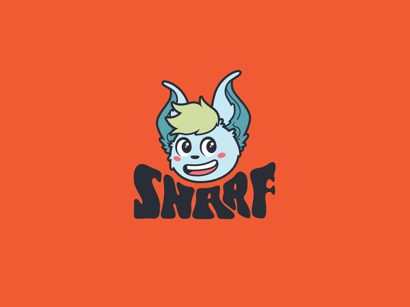 @SNARRRF branding flat design illustration logo