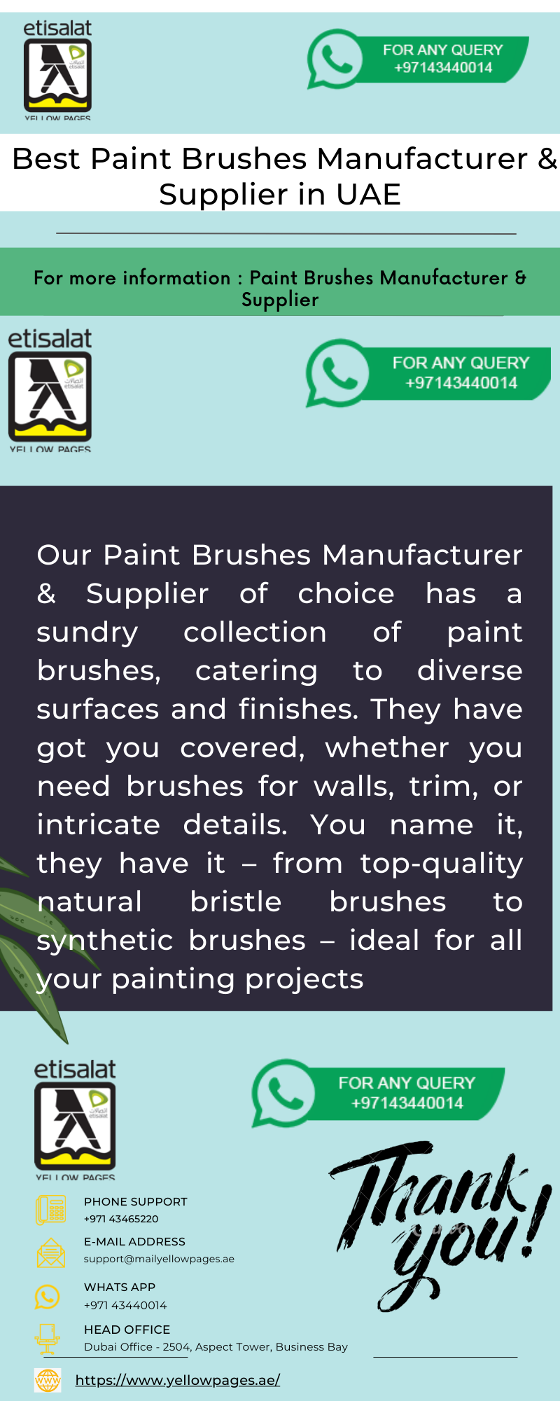 Best Paint Brushes Manufacturer & Supplier in UAE by Sneha Rawat on