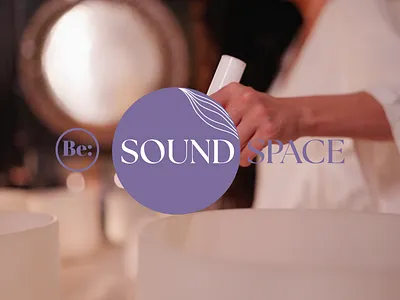 Logo design | Sound and Healing Studio branding branding design calm aesthetic design digitalmarketing editorial design graphic design holistic branding logo logo design modern serif sensory design sound healing spiritual branding visual identity wellness brand