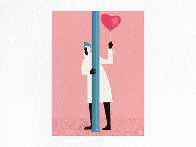 Valentine's Day graphic design illustration