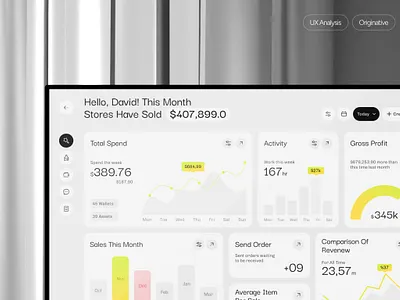 Modern Analytics Dashboard UI Design branding creative design data data analysis dashboard design figma figma ui latest dashboard design modern dashboard design modern ui design originative saas saas dashboard design saas design ui ui design user experience user interface ux ux design