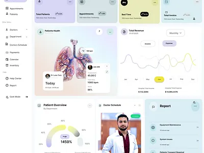 LotHealth – Healthcare Dashboard UI design figma graphic design productdesign productdesigner ui uiux