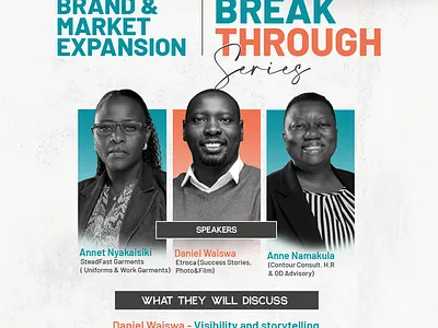 VISION 2026 BREAKTHROUGH SERIES evenflyer flyerdesign graphic design socialmediaflyer