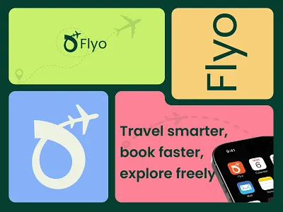 Travel, Fly, booking App Logo asrafuluix booking app logo explore app logo flight booking flight booking logo flying logo flyo logo hotel booking hotel booking logo ota platform ota platform logo topwork travel agency logo travel logo travel saas
