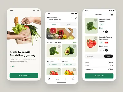 Grocery delivery app design app design app designer ecommerce ecommerce app food app design food delivery app grocery grocery app grocery app design grocery brand grocery delivery app grocery delivery app design grocery shop app product design super shop app trendy trendy app ui uiux