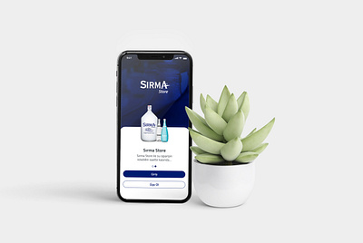Sırma Mobile App desktop ui design