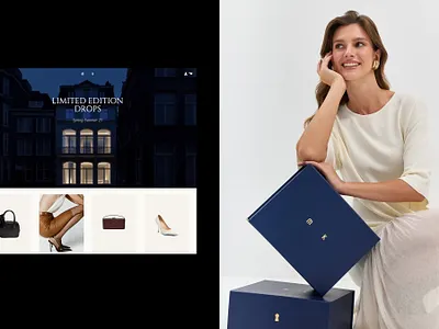 Luxury Fashion Brand Identity & Package Design beauty brand identity branding fashion graphic design logotype luxury minimalism packaging ui