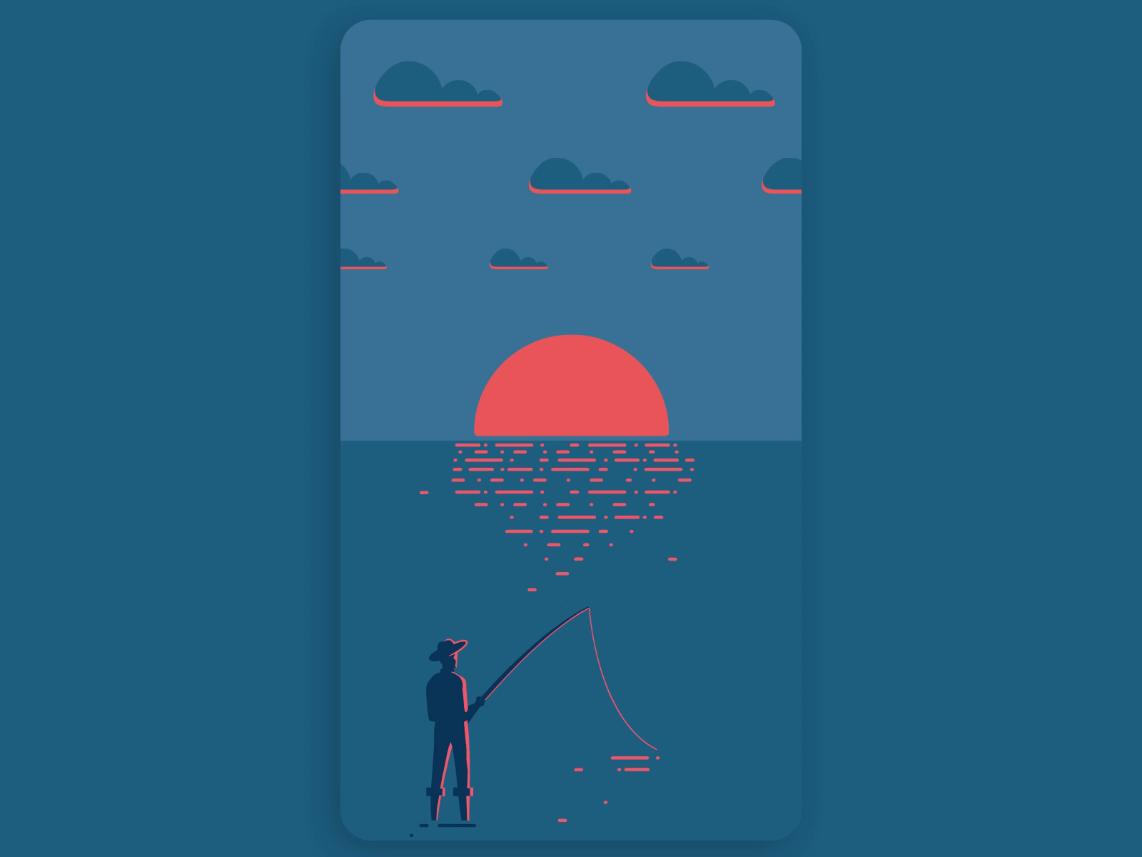 A perfect sunset
