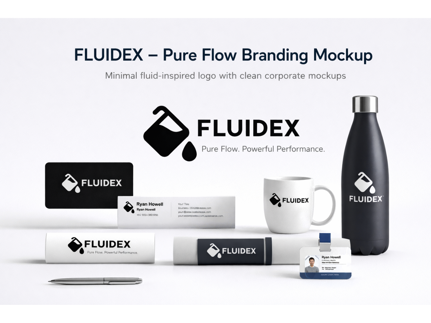 Fluidex | Minimal Fluid Logo Design 3d abstract logo abstract logo design brand identity branding business logo clean logo design drop logo fluid logo fluid logo design graphic design liquid drop logo logo logo inspiration minimal logo modern branding oil company logo startup logo startup logo design water brand logo