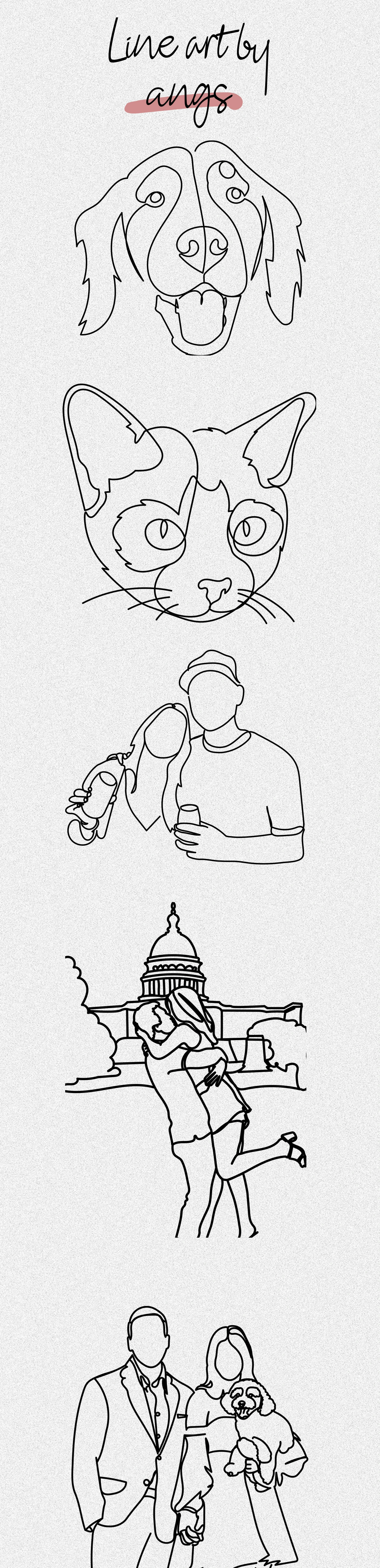 simple line art line art one line art people line art pet drawings pets line art poster art wall art designs